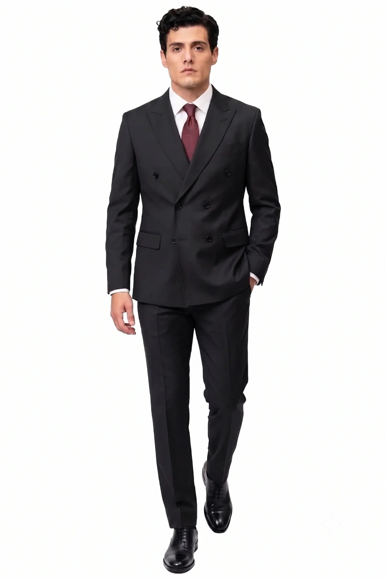 Divinita Two Piece Suit-BLK