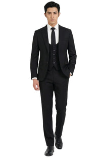 Thalor Three Piece Suit Blk