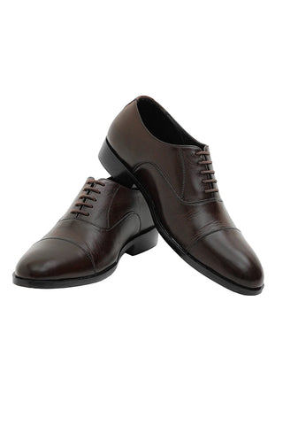 Stilettaliano Leather Shoes-BRN