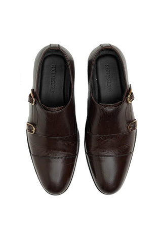 Casanova Leather Shoes-BRN