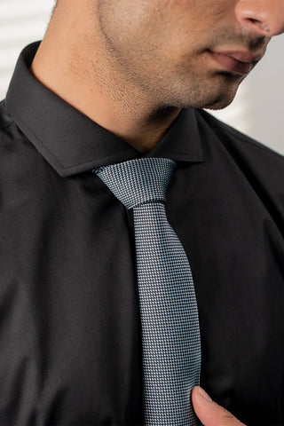 Tessutodargento-Formal Shirt-BLK