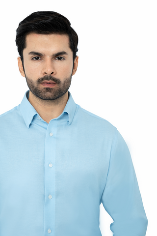 Hariric Formal Shirt sky blue