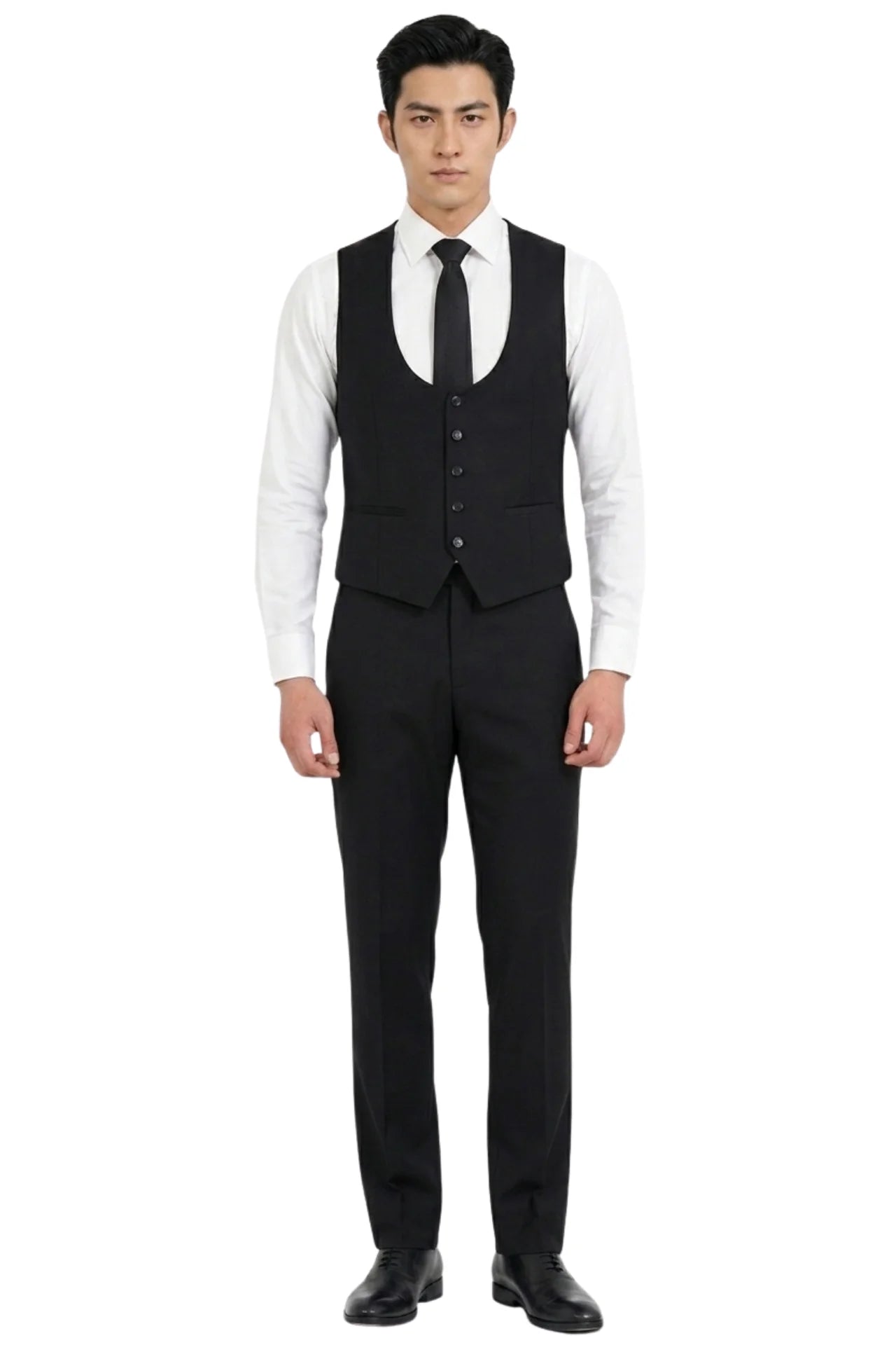 Thalor Three Piece Suit Blk