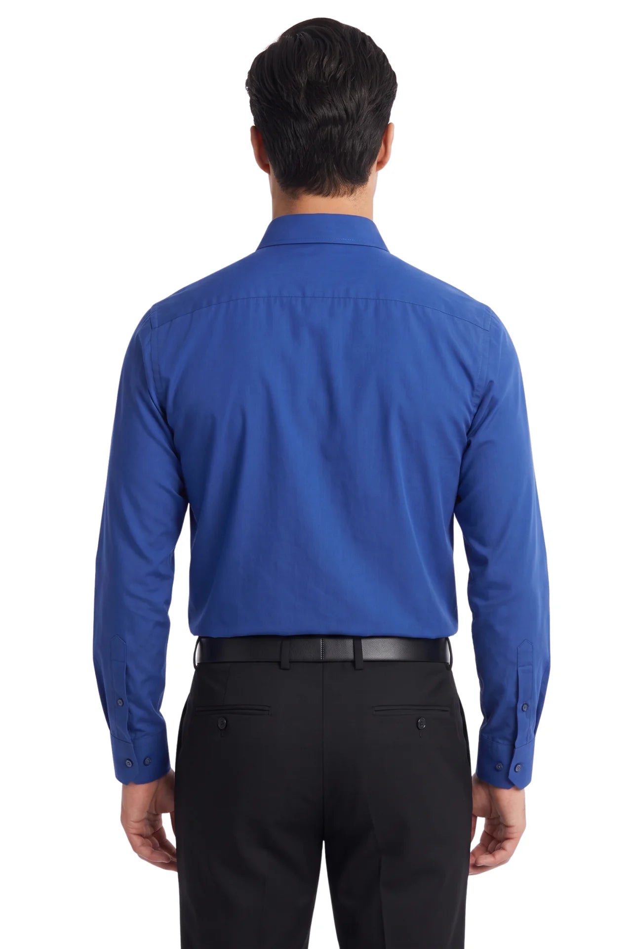Wilkin Formal Shirt Blue Texture