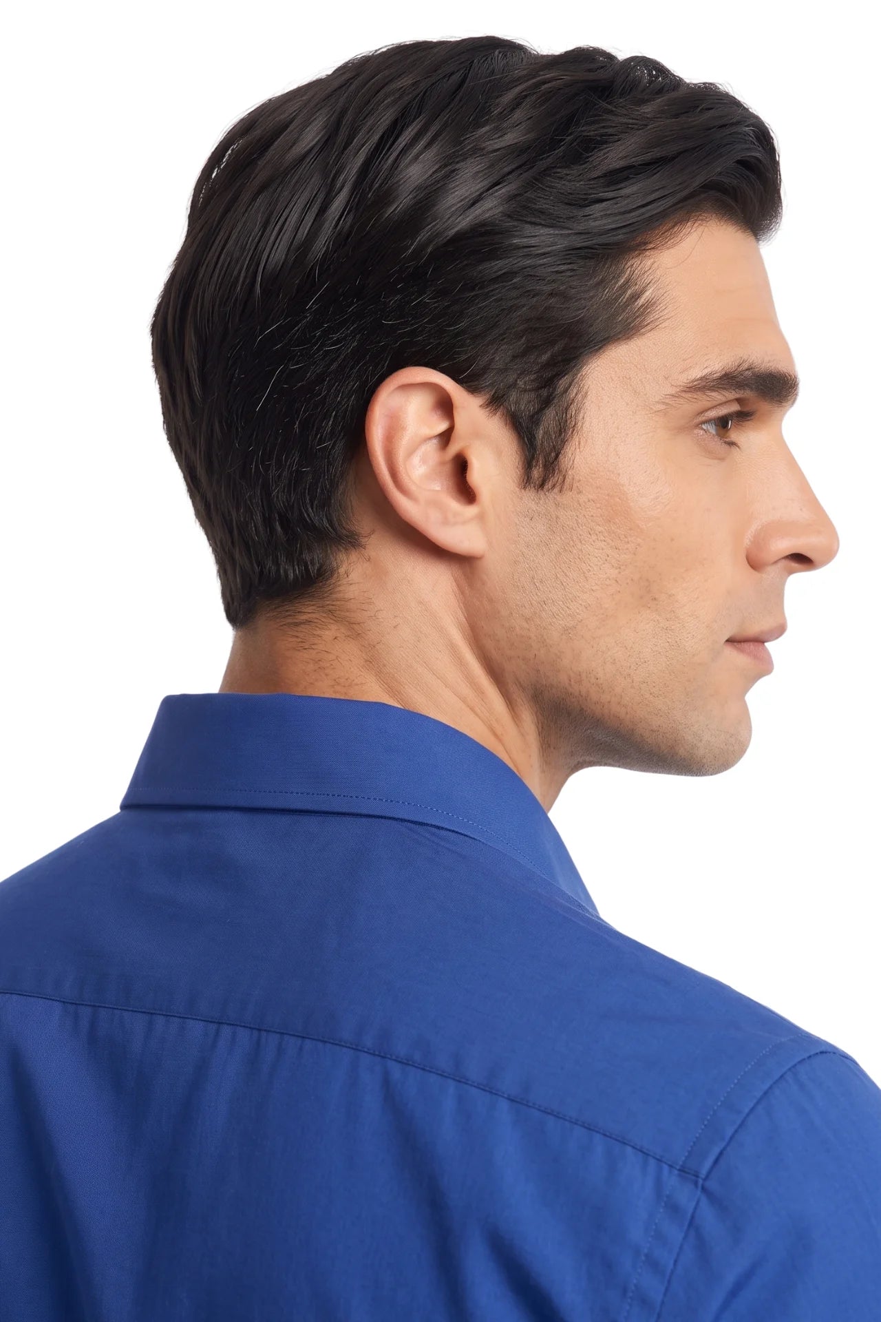 Wilkin Formal Shirt Blue Texture