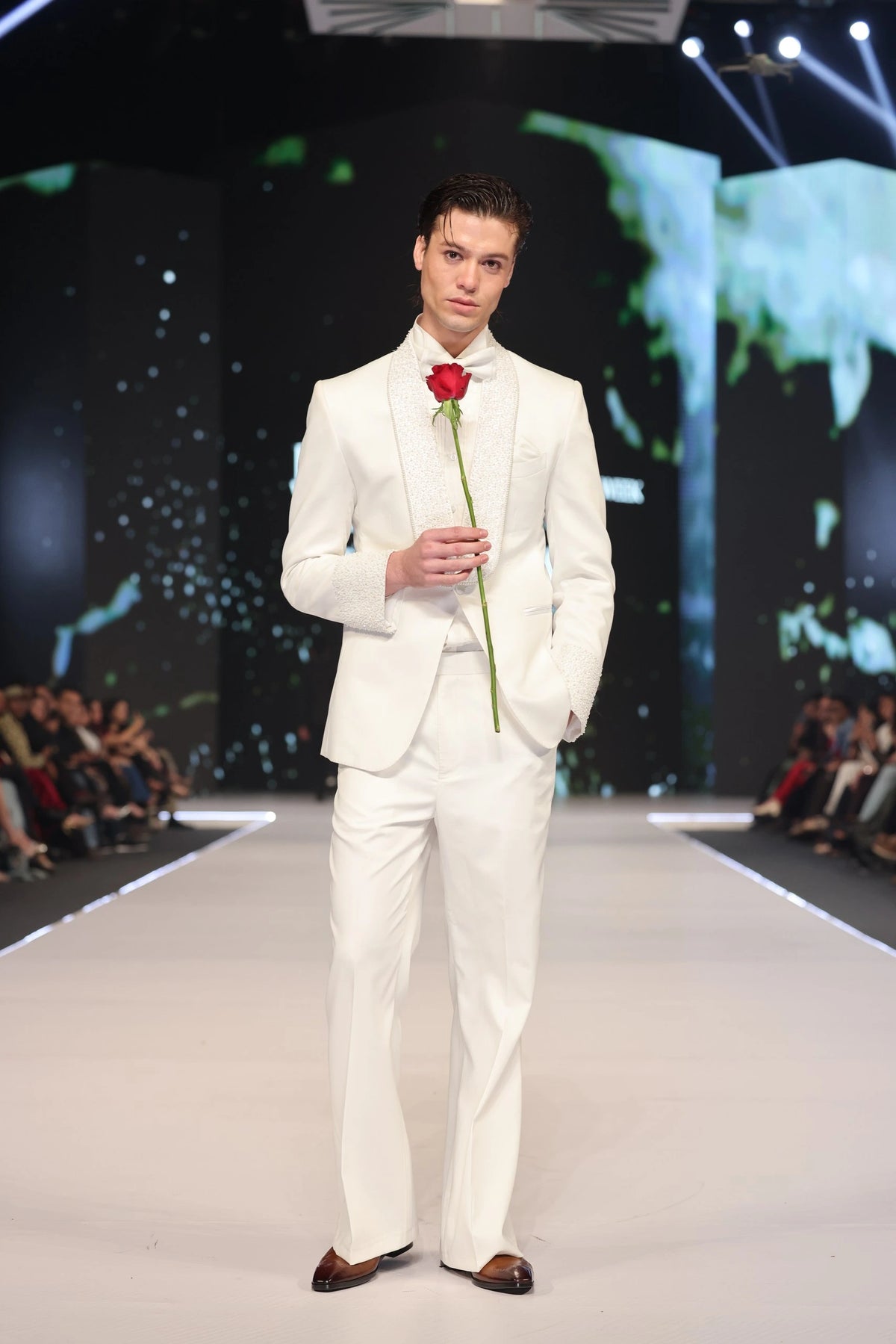 Le Prestige Embellished Two Piece Tuxedo