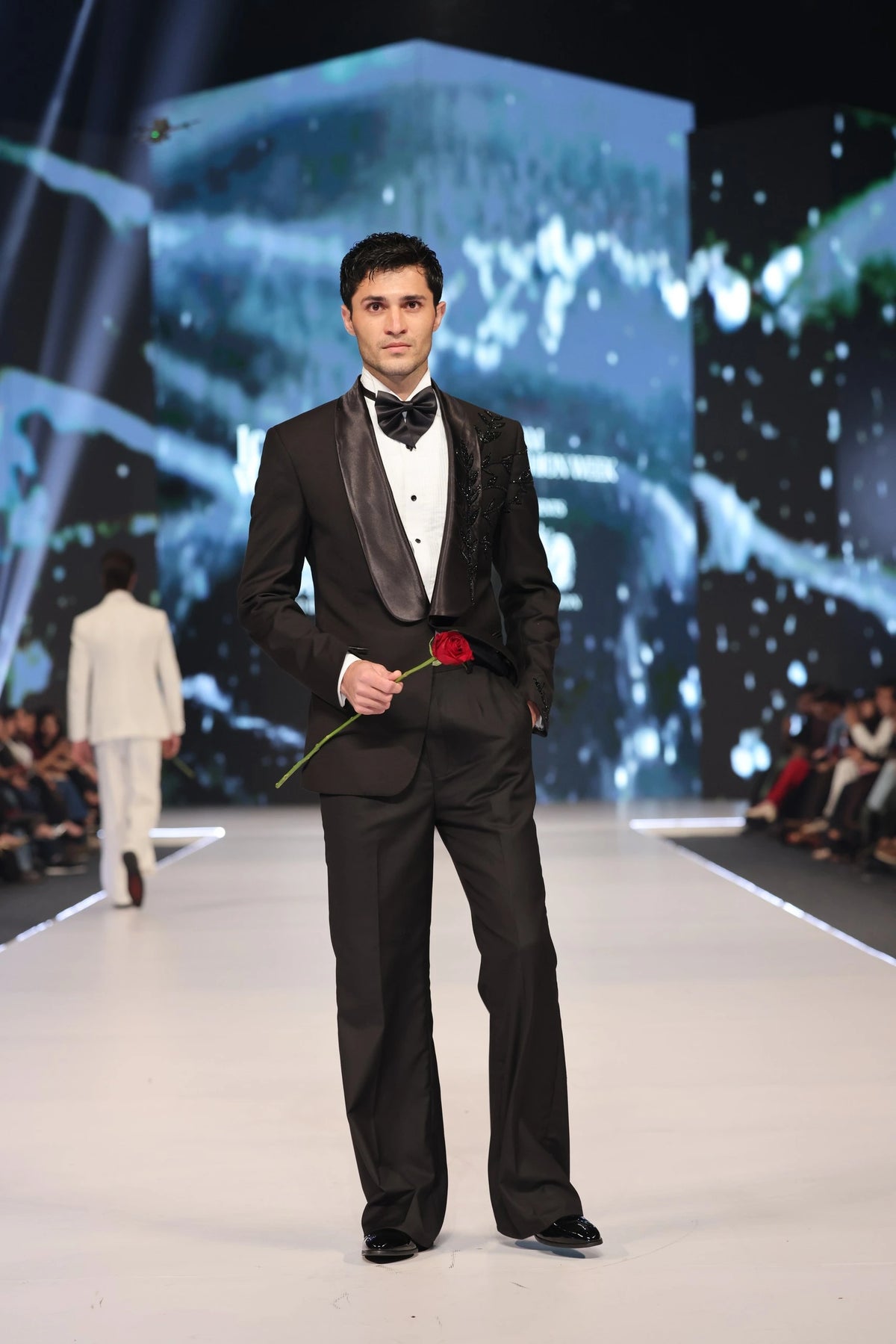 Monarque Embellished Two Piece Tuxedo