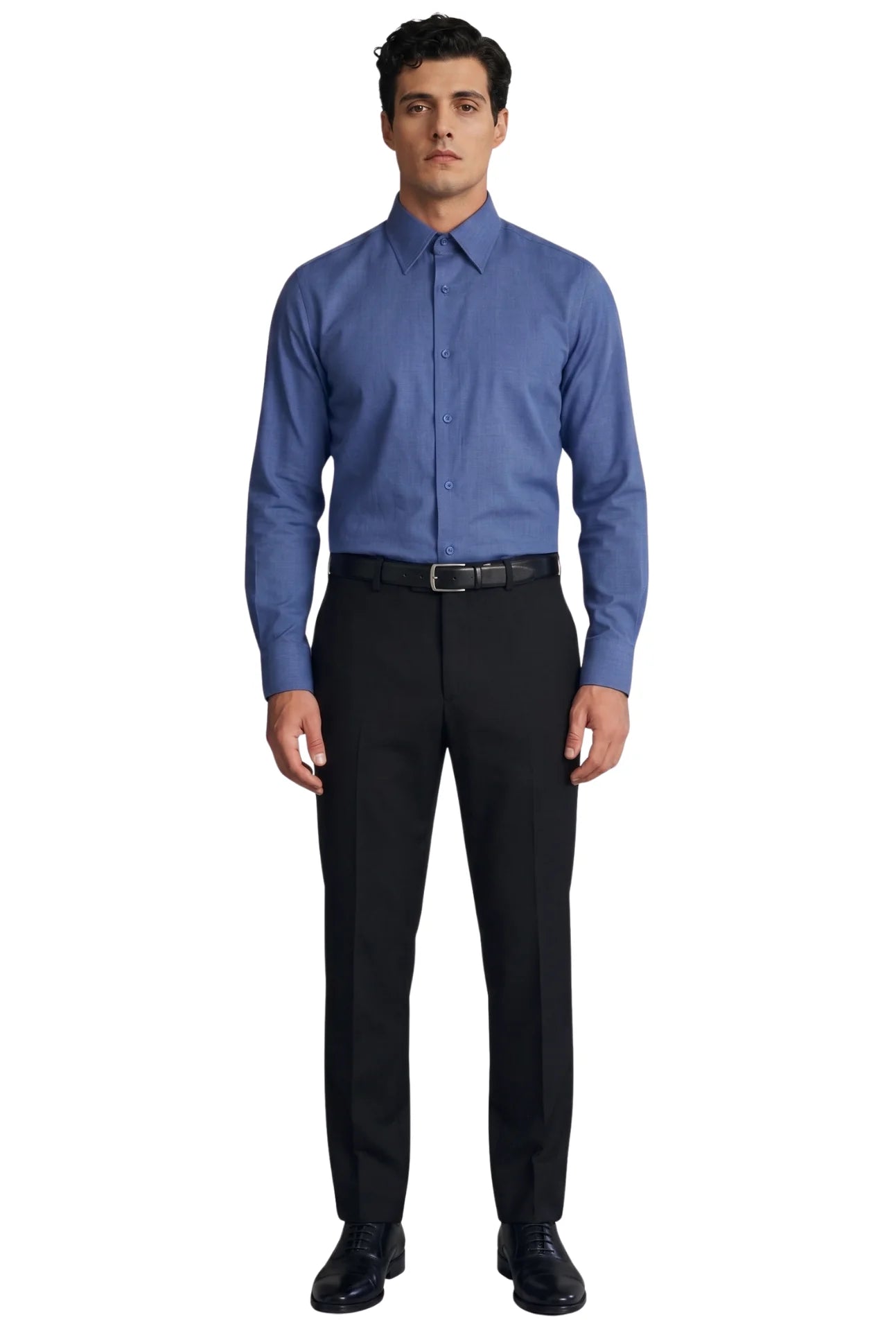 Lucido Formal Shirt-NVY