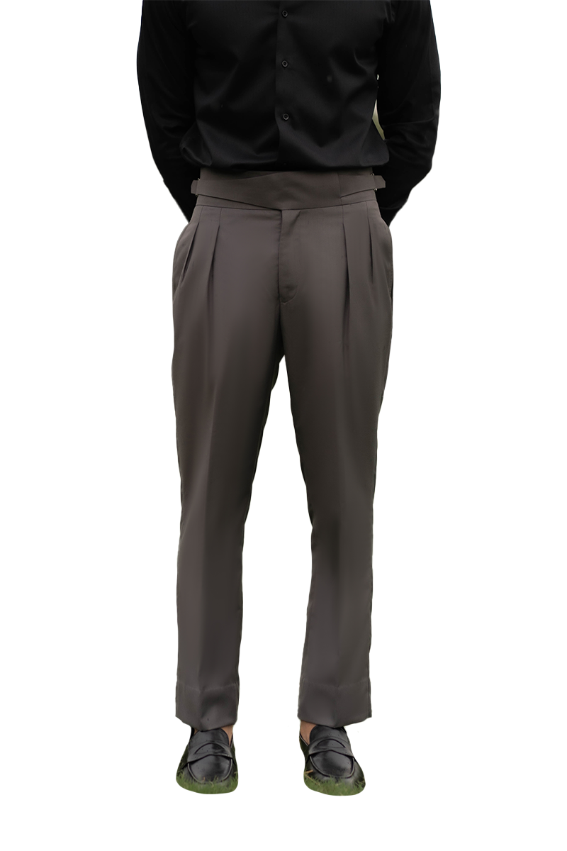 Yavuz Formal Trouser Charcoal Grey