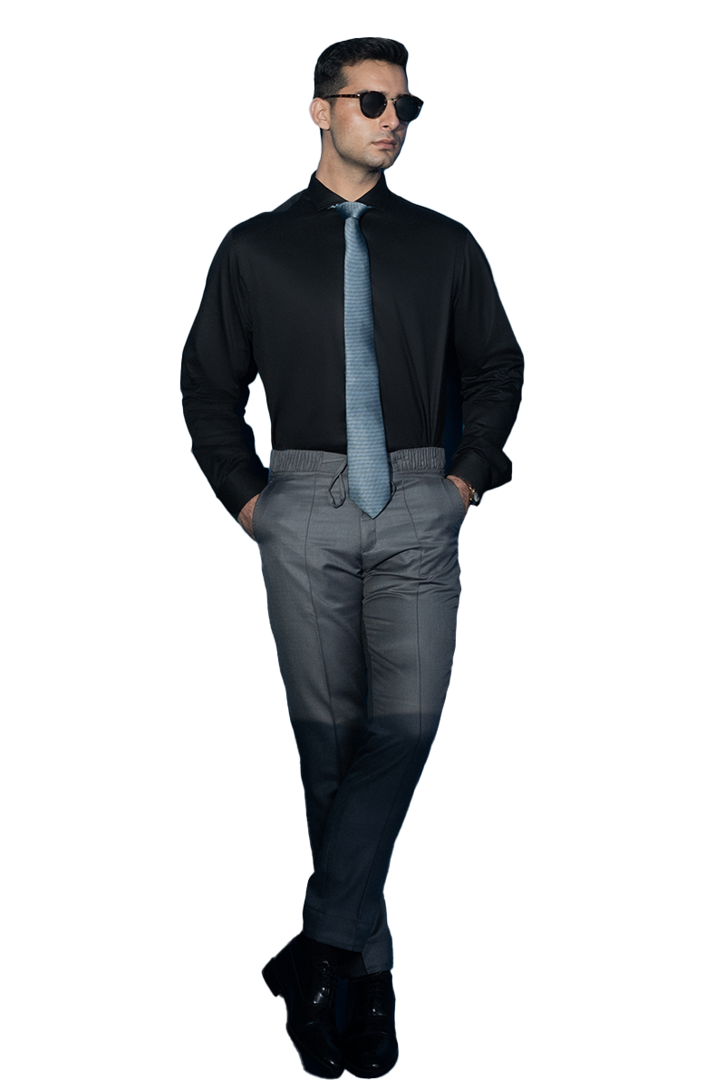 Sartoriadoro Formal Shirt-Black