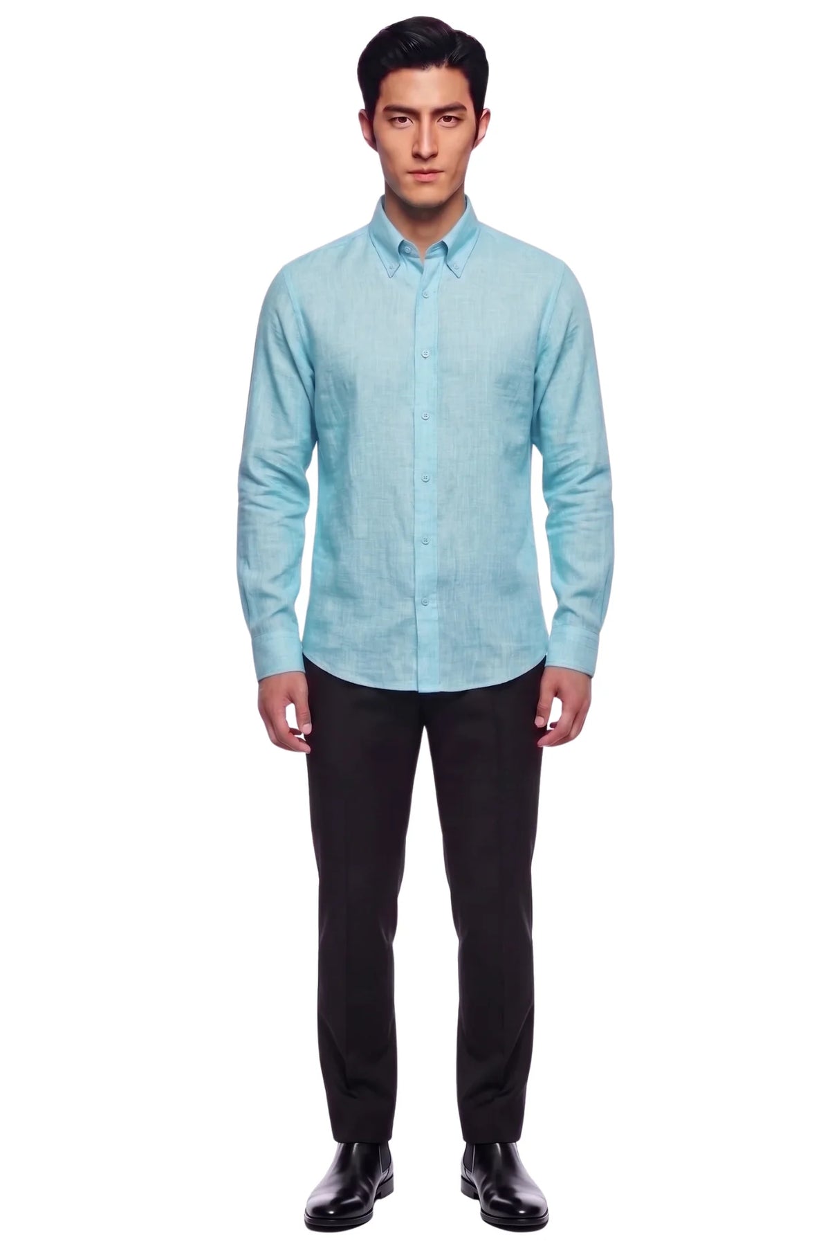 Mamoru Linen Shirt-CBL