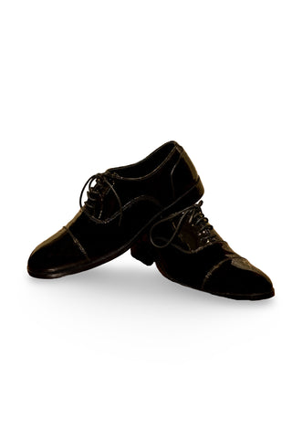 Bellissimo Leather Shoes-Patent Black