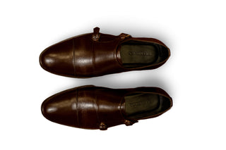 Casanova Leather Shoes-BRN