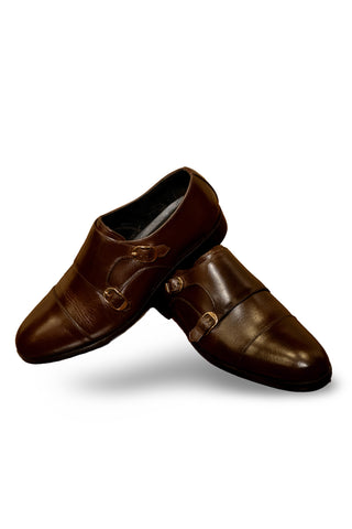 Casanova Leather Shoes-BRN