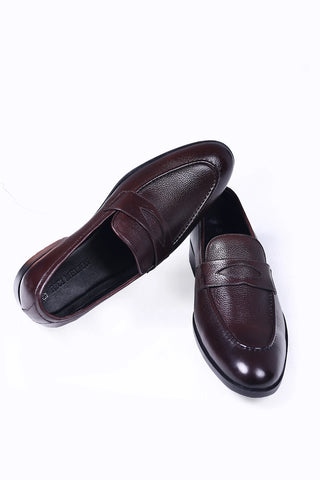 Stephen Leather Shoes-BRN