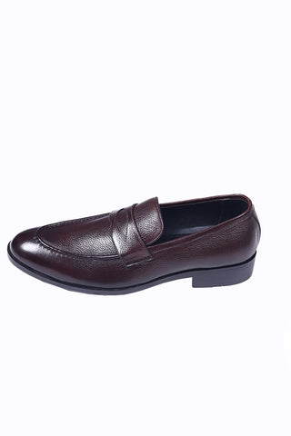 Stephen Leather Shoes-BRN