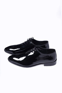 Nantess Leather Shoes-BLK
