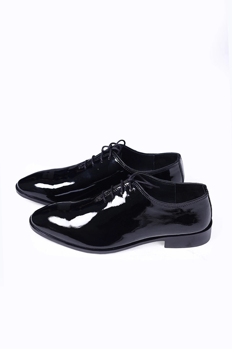 Nantess Leather Shoes-BLK
