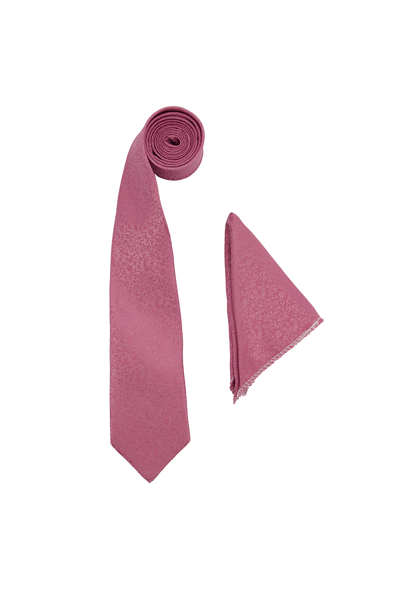 Safora Tie &amp; Pocket Square-PPL