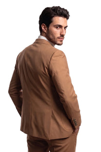 Mangnaro Two Piece Suit-BRN