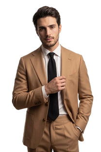 Mangnaro Two Piece Suit-BRN