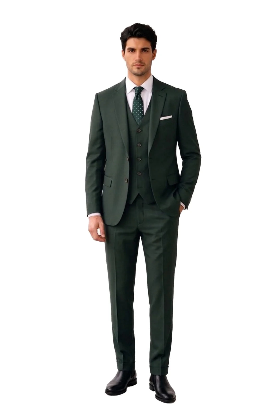 Zenaro Three Piece Suit-DGN