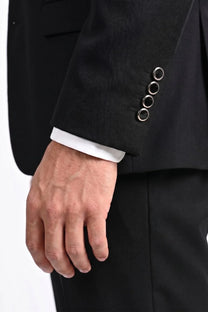 Novaro Three Piece Suit-BLK
