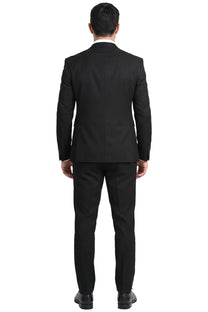 Novaro Three Piece Suit-BLK