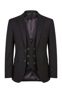 Novaro Three Piece Suit-BLK