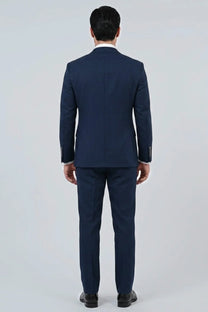 Senza Limiti Three Piece Suit-NVY