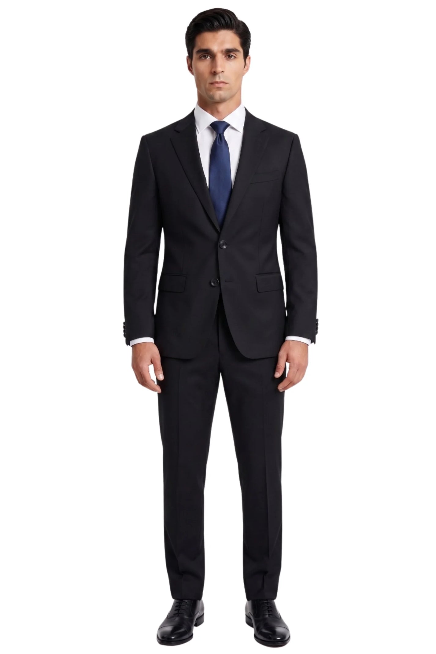 Heloise Two Piece Suit-Black