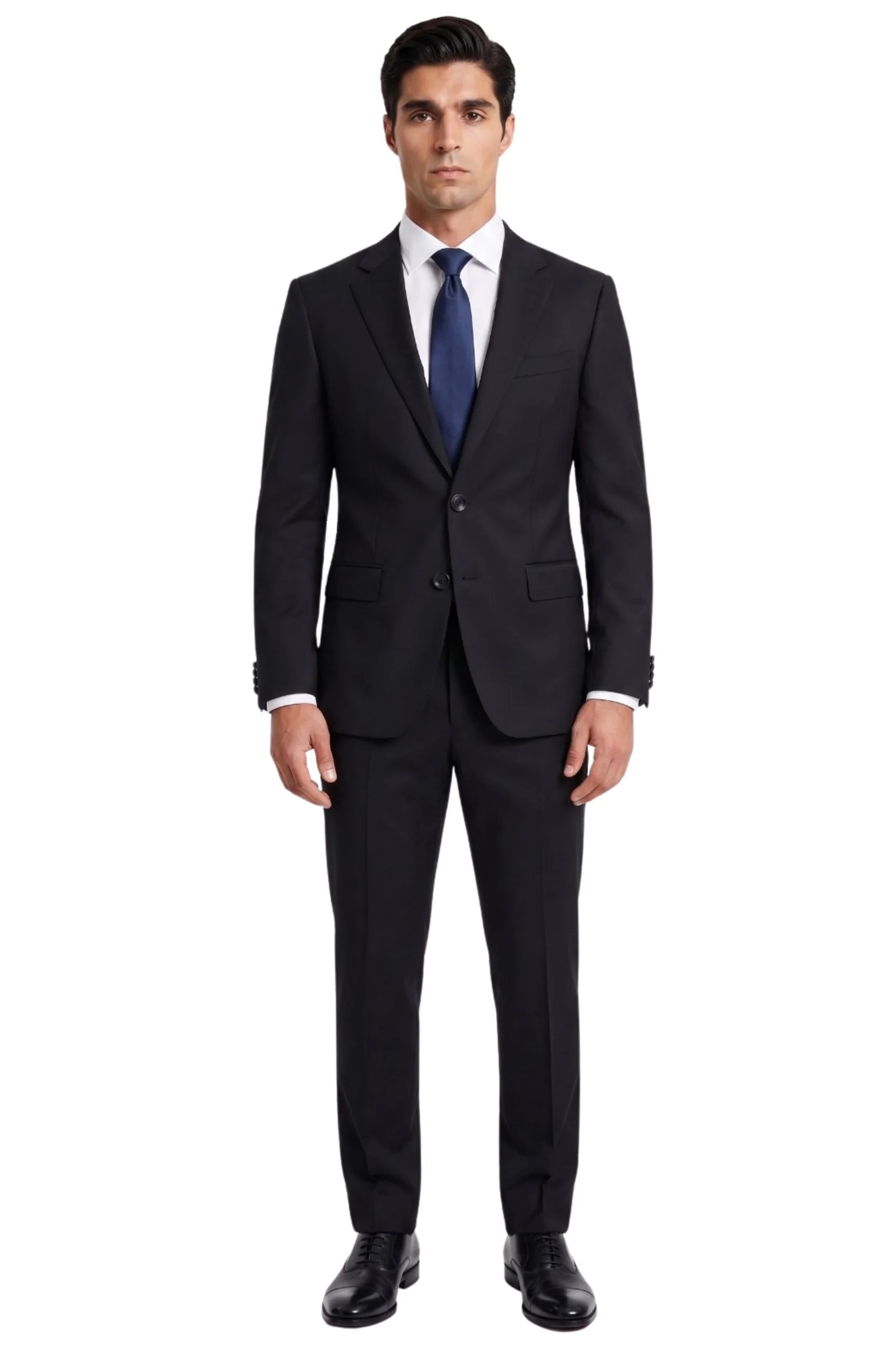 Heloise Two Piece Suit-Black