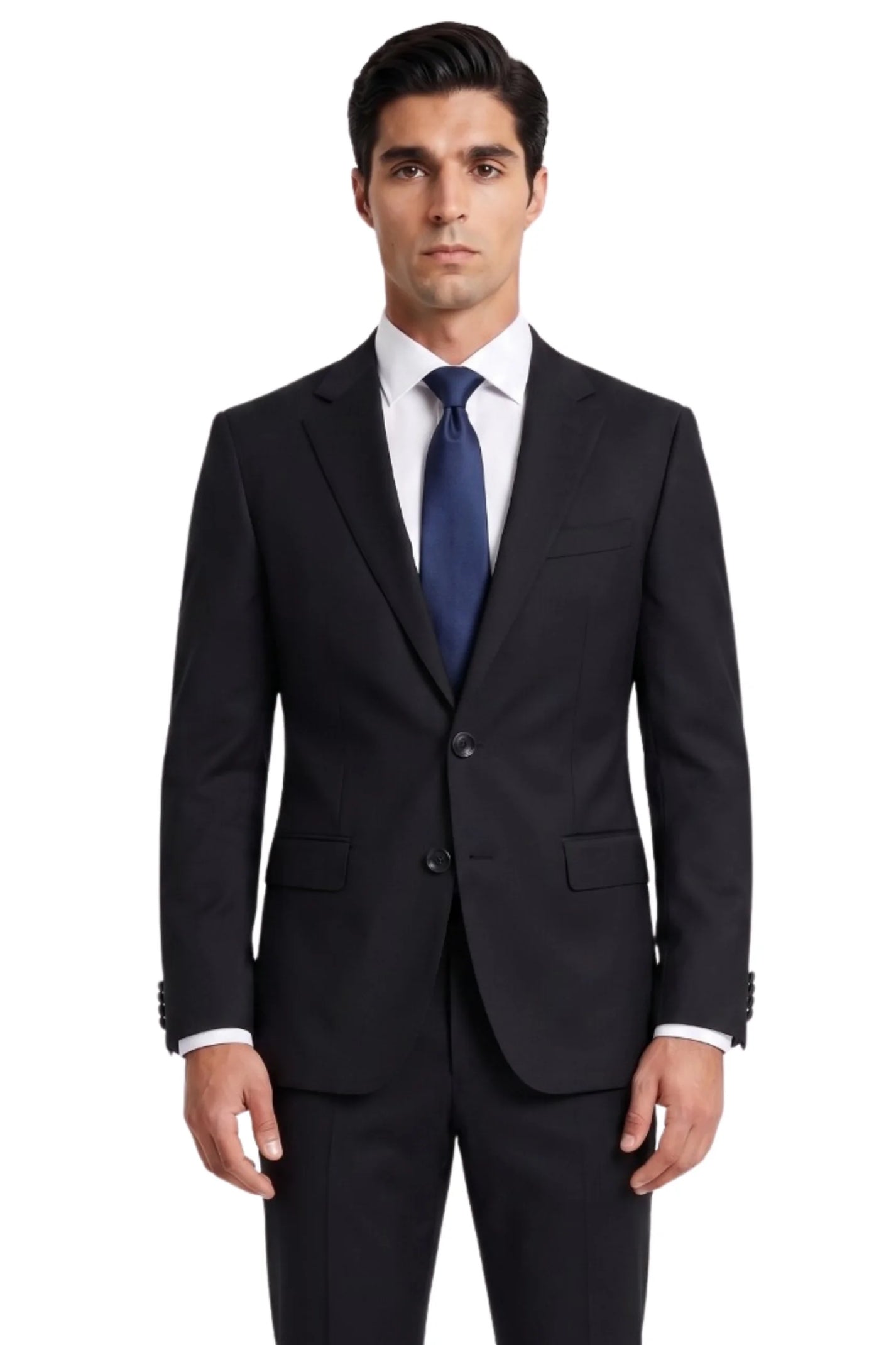 Heloise Two Piece Suit-Black