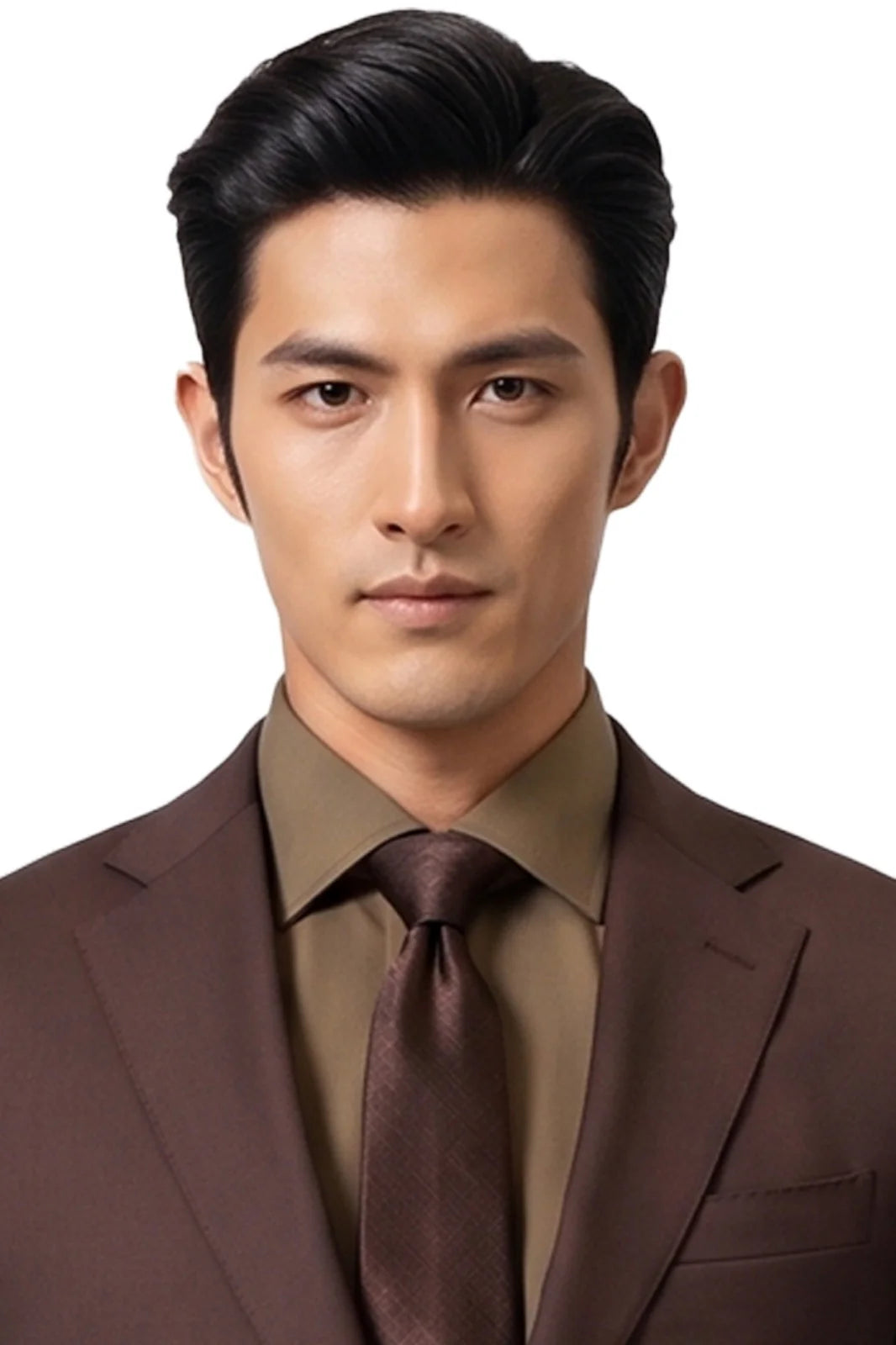 DIEGO Two Peice Suit Choclate Brown