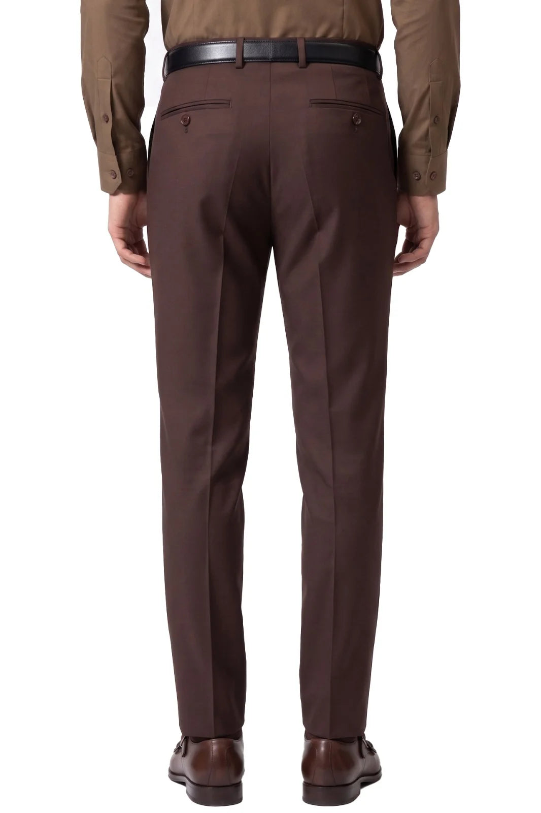 DIEGO Two Peice Suit Choclate Brown