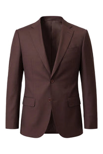 DIEGO Two Peice Suit Choclate Brown