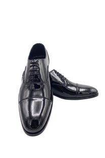 Bellissimo Leather Shoes-Patent Black