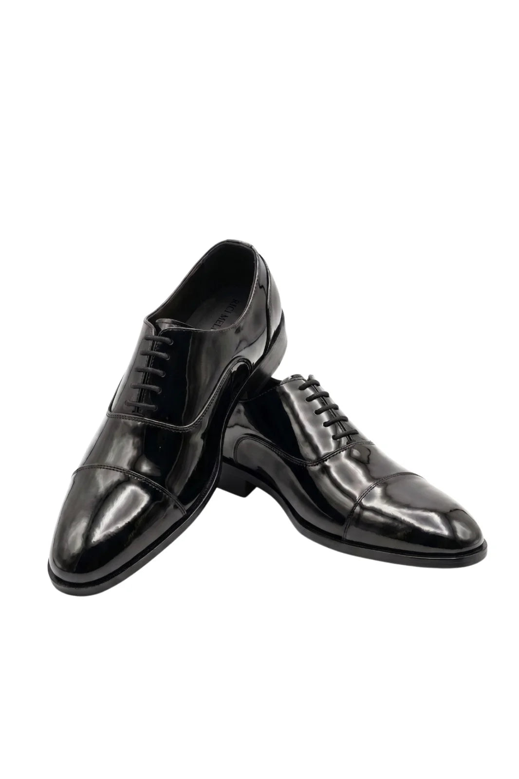 Bellissimo Leather Shoes-Patent Black