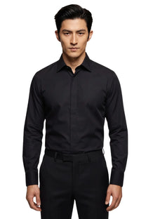 Bellezza Pura Formal Shirt-BLK