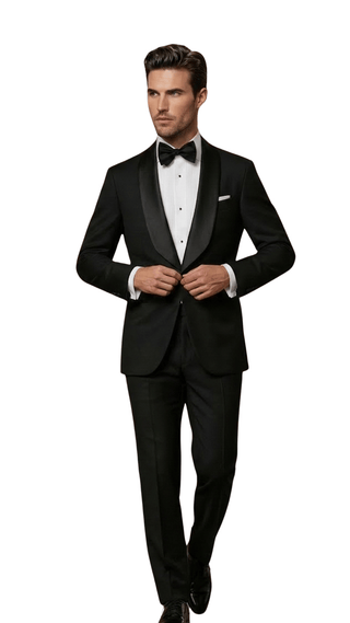 Welmore Two Peice Suit BLK