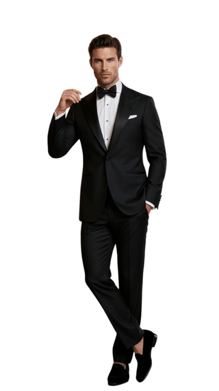 Caelric Two Peice Suit BLK