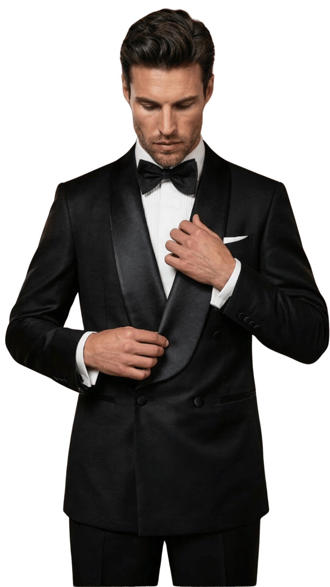 Dravion Two Peice Suit BLK
