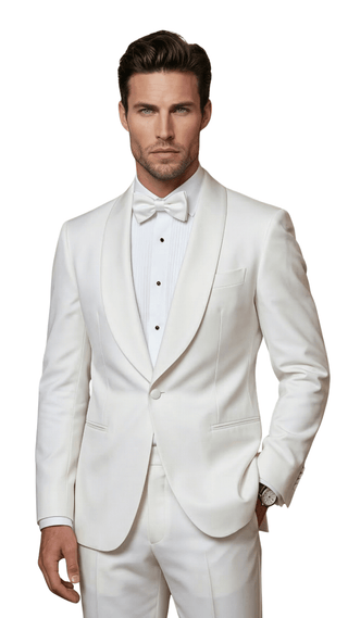 Virello Two Peice Suit Wht