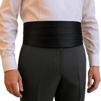 Fascia Tuxedo Belt-BLK