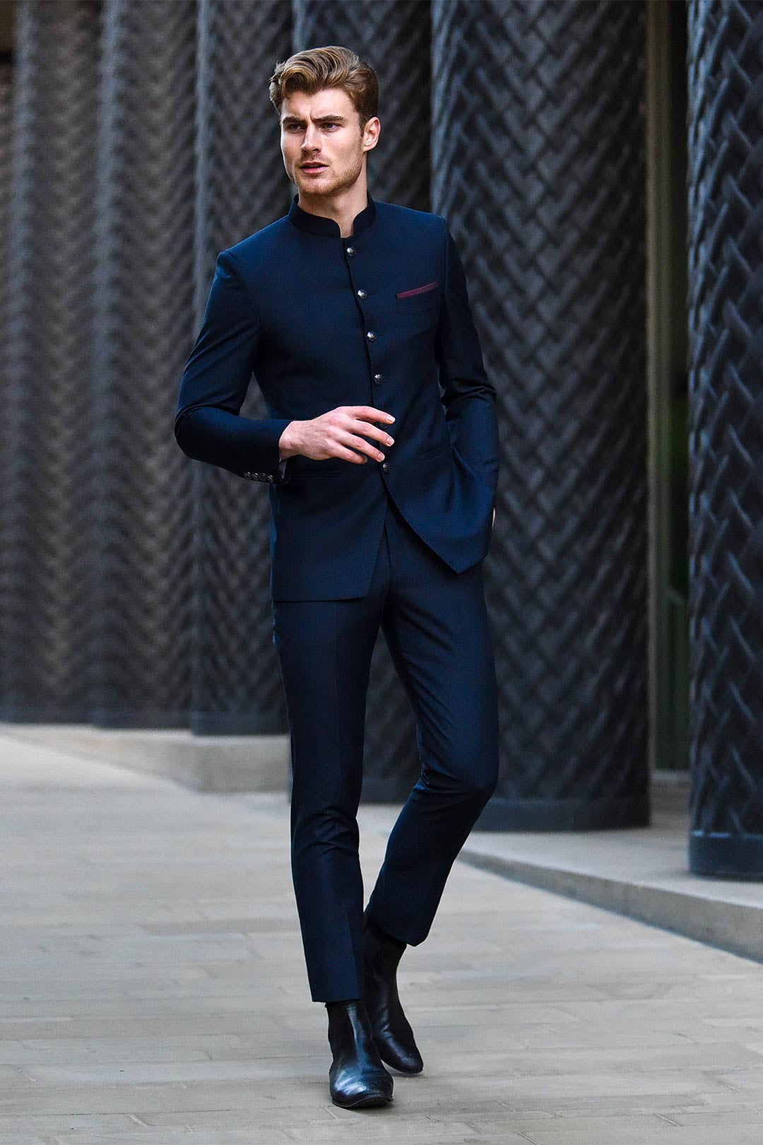 Navy Blue Prince Coat With Pant Buy Deep Navy Blue Prince Coat